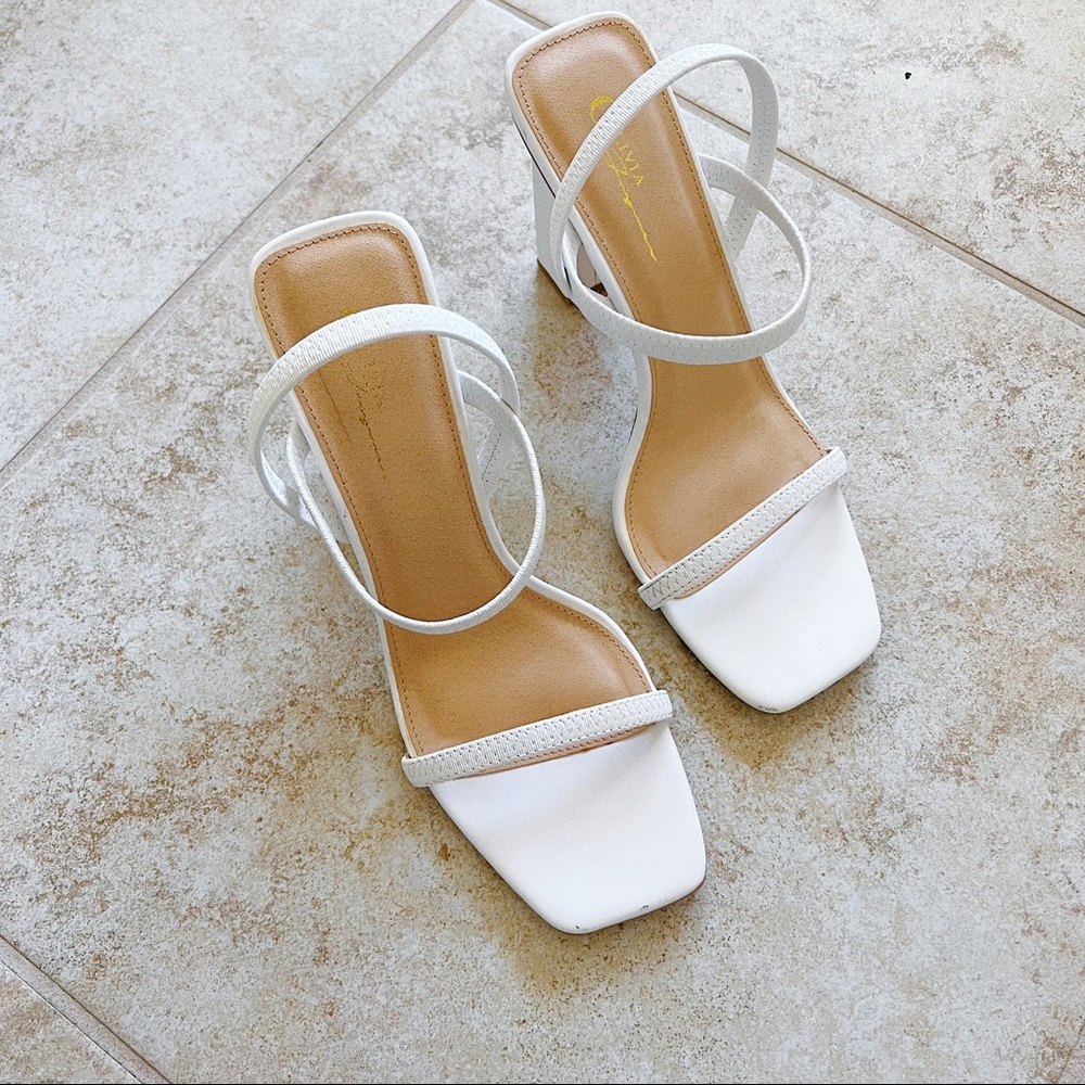Miss Lola Emerie Slingback Block High Heels